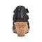 Rockport Women's Briah Gladiator Sandal - Black Leather - 3