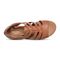 Rockport Women's Briah Gladiator Sandal - Dk Tan Leather - 5