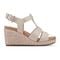 Rockport Belle Wedge Cushioned Arch Support Women's Wedge Sandal - Light Pink - 2