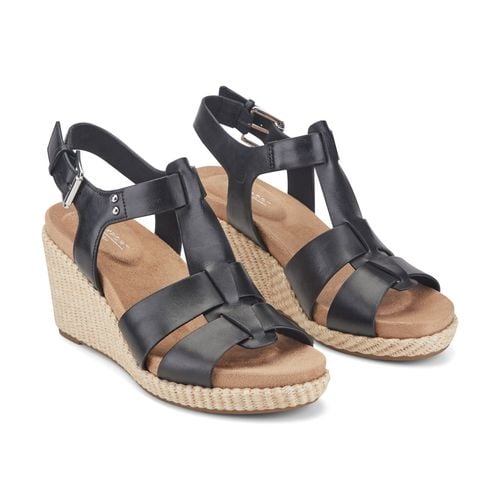 Rockport Belle Wedge Cushioned Arch Support Women's Wedge Sandal - Black - 2