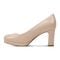 Rockport Carmen Total Motion Cushioned Arch Support Women's Pump - Light Natural Leather - 6