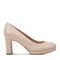 Rockport Carmen Total Motion Cushioned Arch Support Women's Pump - Light Natural Leather - 1