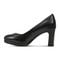 Rockport Carmen Total Motion Cushioned Arch Support Women's Pump - Black Leather - 6