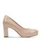 Rockport Women's Carmen Total Motion Platform Pumps - Light Natural Patent - 1