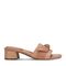 Rockport Carsie Cushioned Block Heel Comfort Women's Sandal - Medium Natural - 1