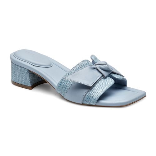 Rockport Carsie Cushioned Block Heel Comfort Women's Sandal - Light Blue - 2