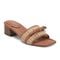 Rockport Women's Clarice Slip-On Sandals - Light Natural Leather - 2