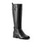 Rockport Harper Riding Boot Cushioned Arch Support Women's Riding Boot - Black Leather - 2