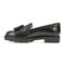 Rockport Kiara Tassel Cushioned Slip-On Comfort Women's Loafer - Black Leather - 6