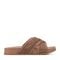 Rockport Leia Cushioned Slip-On Lightweight Women's Sandal - Medium Brown - 1