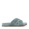 Rockport Leia Cushioned Slip-On Lightweight Women's Sandal - Medium Blue - 1