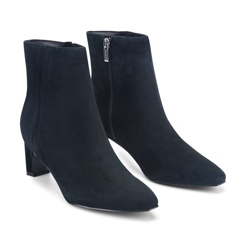 Rockport Marisa Total Motion Cushioned Arch Support Bootie Women's Bootie - Black Suede - 2