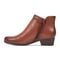 Rockport Women's Carly Side Zip Casual Ankle Booties - Medium Natural - 6