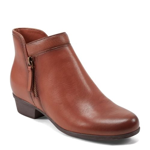 Rockport Women's Carly Side Zip Casual Ankle Booties - Medium Natural - 2