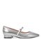 Rockport Taren Cushioned Arch-Support Pointy Toe Women's Mary Jane - Pewter Leather - 1