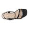 Rockport Total Motion Teddy Cushioned Arch-Support Women's Dress Sandal - Black - 4