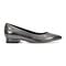 Rockport Tessa Total Motion Cushioned Pointy Women's Ballet Flat - Pewter - 2