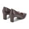 Rockport Total Motion Merida Classic Cushioned Arch Support Women's Dress Pump - Mahogany Leather - 3
