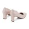Rockport Total Motion Merida Classic Cushioned Arch Support Women's Dress Pump - Light Pink Leather - 3