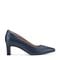 Rockport Total Motion Merida Classic Cushioned Arch Support Women's Dress Pump - Dark Blue Leather - 1