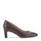 Rockport Total Motion Merida Classic Cushioned Arch Support Women's Dress Pump - Mahogany Leather - 1