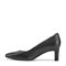 Rockport Total Motion Merida Classic Cushioned Arch Support Women's Dress Pump - Black Leather - 4