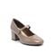 Rockport Xena Cushioned Block Heel with Arch Support Women's Pump - Taupe - 1