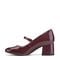 Rockport Xena Cushioned Block Heel with Arch Support Women's Pump - Dark Red - 4