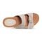 Rockport Zova Cushioned Arch Support Women's Sandal - Taupe Suede - 4