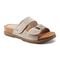 Rockport Zova Cushioned Arch Support Women's Sandal - Taupe Suede - 2