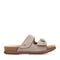 Rockport Zova Cushioned Arch Support Women's Sandal - Taupe Suede - 1