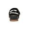 Rockport Zova Cushioned Arch Support Women's Sandal - Black Leather - 3