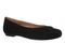 Vionic Sidney Flats for Women - Stylish Ballet Flats with Arch Support - Black - Angle main