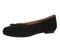 Vionic Sidney Flats for Women - Stylish Ballet Flats with Arch Support - Black - Left angle