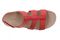 Vionic Sabrina Women's Wedge Sandals | Adjustable Straps & Arch Support - Varsity Red - Top