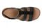Vionic Sabrina Women's Wedge Sandals | Adjustable Straps & Arch Support - Black - Top