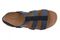 Vionic Sabrina Women's Wedge Sandals | Adjustable Straps & Arch Support - Navy Blazer - Top
