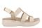 Vionic Sabrina Women's Wedge Sandals | Adjustable Straps & Arch Support - Gold