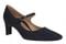 Vionic Samira Women's Mary Jane Pumps | Arch Support & Timeless Style - Navy Blazer - Angle main