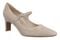 Vionic Samira Women's Mary Jane Pumps | Arch Support & Timeless Style - Lucid Beige - Angle main