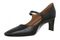 Vionic Samira Women's Mary Jane Pumps | Arch Support & Timeless Style - Black - Left angle