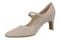 Vionic Samira Women's Mary Jane Pumps | Arch Support & Timeless Style - Lucid Beige - Left angle