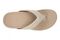 Vionic Tava Orthotic Thong Sandal - Women's Sandal - Cream - Top