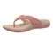 Vionic Tava Orthotic Thong Sandal - Women's Sandal - Cinder Rose - Left angle