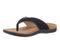Vionic Tava Orthotic Thong Sandal - Women's Sandal - Navy Blazer - Left angle