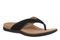 Vionic Tava Orthotic Thong Sandal - Women's Sandal - Black - Angle main