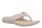 Vionic Tava Orthotic Thong Sandal - Women's Sandal - Opal Grey - Angle main