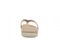 Vionic Tava Orthotic Thong Sandal - Women's Sandal - Cream - Back