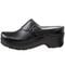 Klogs Austin Womens - Clogs - Black Smooth