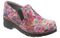 Klogs Naples Unisex Clog - Rose Garden - angle